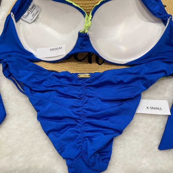 NWOT Beach bunny bikini push up M top L bottoms - Picture 12 of 16